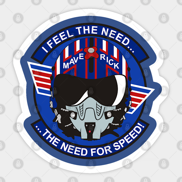 Maverick Helmet - Top Gun - Sticker | TeePublic